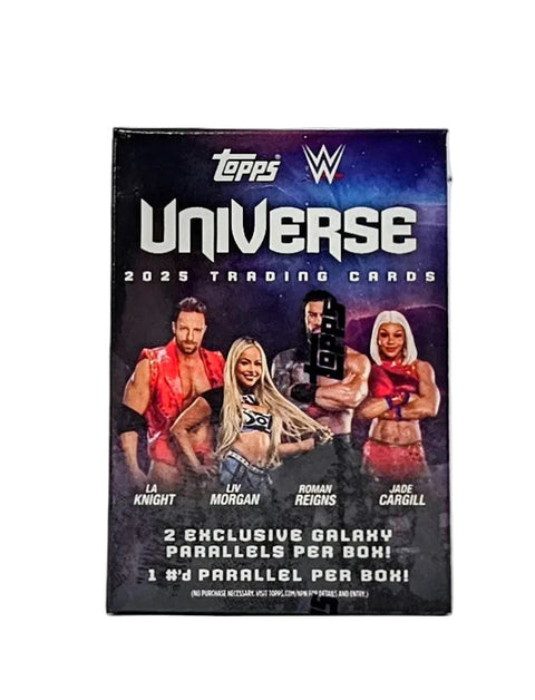 2025 Topps WWE Universe Wrestling 6-Pack Blaster