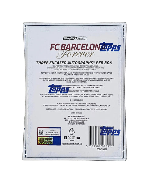 2025/26 Topps Barcelona Forever Hobby