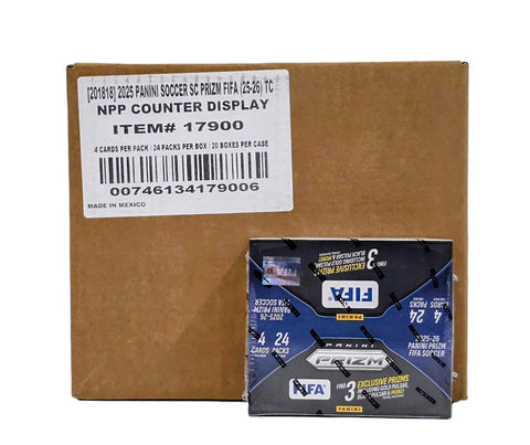 2025/26 Panini Prizm FIFA Soccer 24-Pack Retail Box