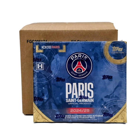 2024/25 Topps Exhibition Paris Saint-Germain PSG Soccer Hobby
