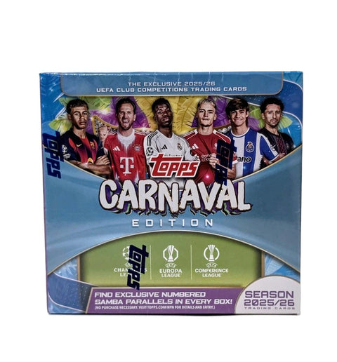 2025/26 Topps UEFA Club Competitions Carnaval Soccer Hobby