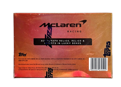 2025 Topps McLaren Formula 1 Racing Hobby