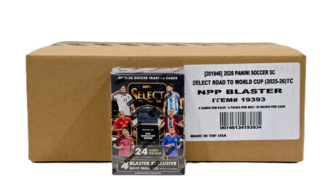 2025/26 Panini Select Road to FIFA World Cup Soccer Blaster
