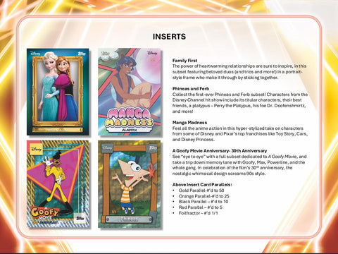 2026 Topps Disney Neon Hobby (Presell)