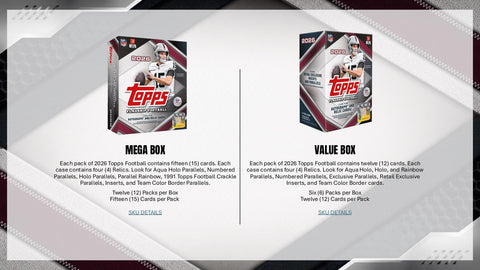 2026 Topps Football Mega (Presell)