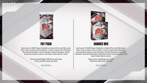 2026 Topps Football Blaster (Presell)