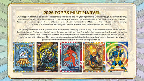 2026 Topps Marvel Mint Hobby
