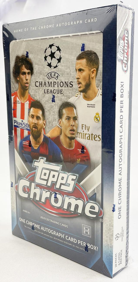 2019/20 Topps Chrome UEFA Champions League Soccer Hobby