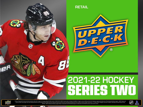 2021/22 Upper Deck Series 2 Hockey 5-Pack Blaster (Oversized Young Guns!)