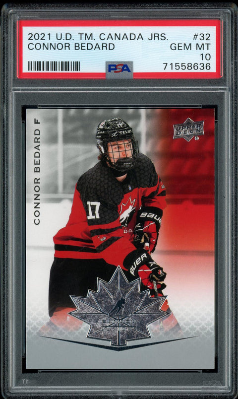 2022/23 Hit Parade Hockey Graded Limited Edition Series 10 Hobby - Auston Matthews