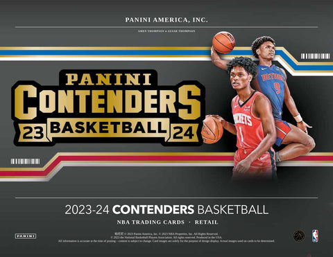 2023/24 Panini Contenders Basketball 5-Pack Blaster