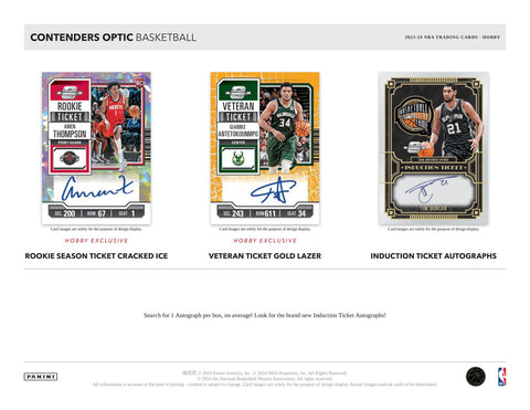 2023/24 Panini Contenders Optic Basketball Hobby