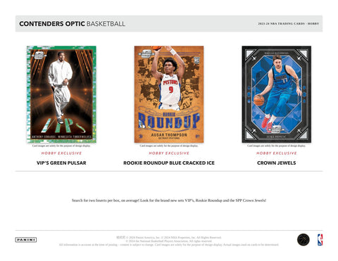 2023/24 Panini Contenders Optic Basketball Hobby