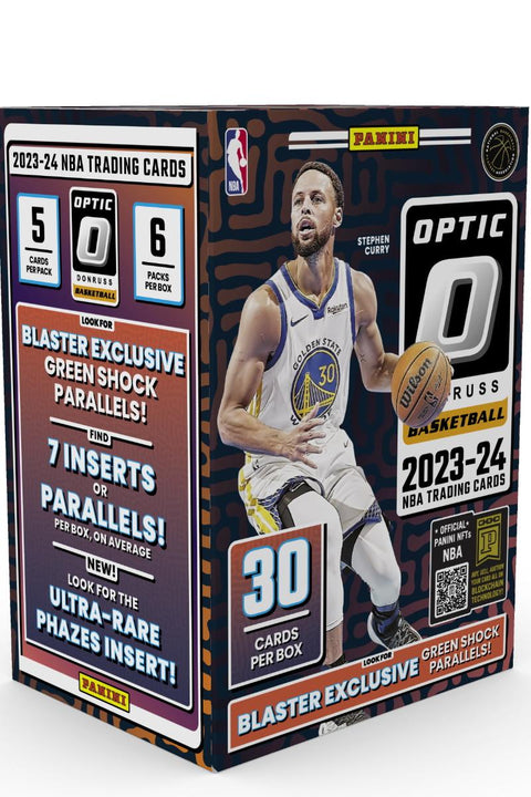 2023/24 Panini Donruss Optic Basketball 6-Pack Hobby Blaster (Green Shock Parallels)