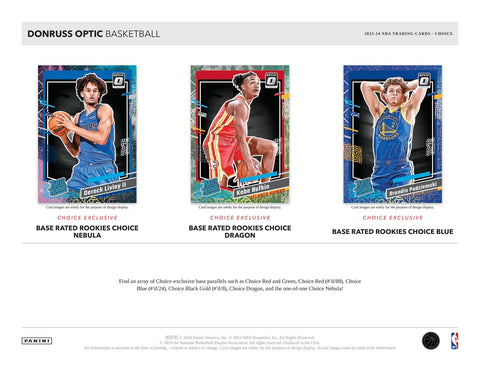 2023/24 Panini Donruss Optic Basketball Choice