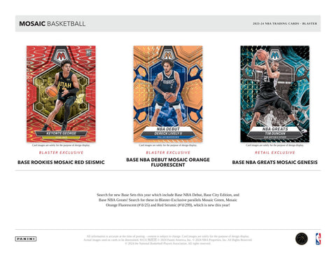 2023/24 Panini Mosaic Basketball 6-Pack Blaster