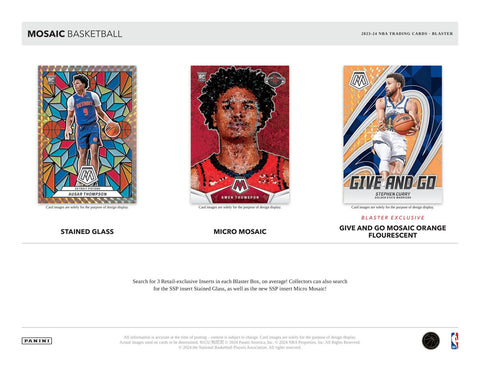 2023/24 Panini Mosaic Basketball 6-Pack Blaster