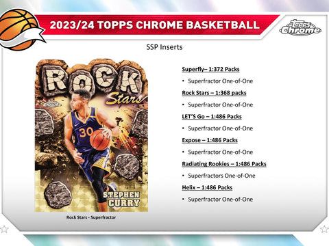 2023/24 Topps Chrome Basketball Hobby