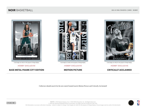 2023/24 Panini Noir Basketball Hobby