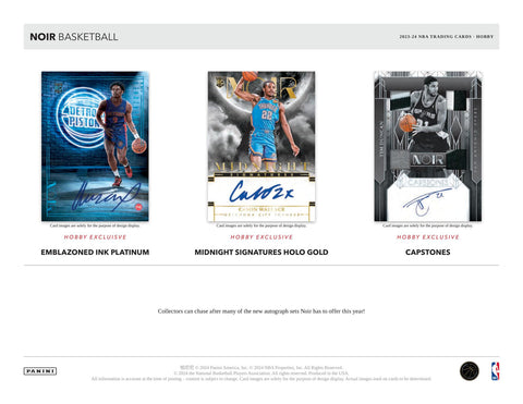 2023/24 Panini Noir Basketball Hobby