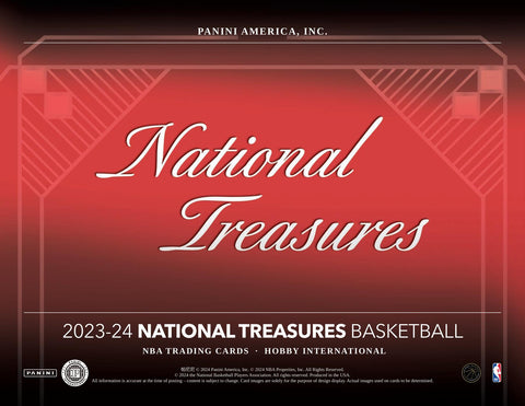 2023/24 Panini National Treasures Basketball International Hobby