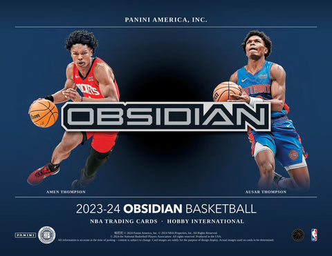 2023/24 Panini Obsidian Basketball International Hobby