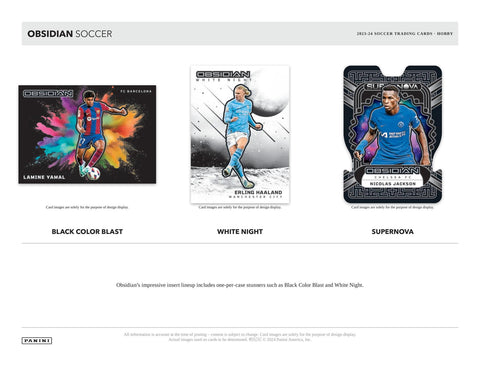 2023/24 Panini Obsidian Soccer Hobby