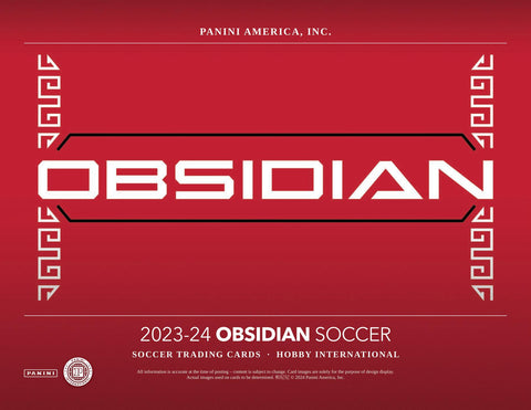 2023/24 Panini Obsidian Soccer International Hobby