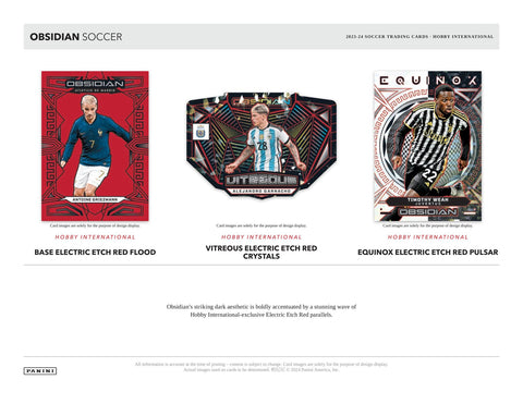 2023/24 Panini Obsidian Soccer International Hobby