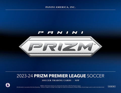 2023/24 Panini Prizm Premier League EPL Soccer Retail 24-Pack