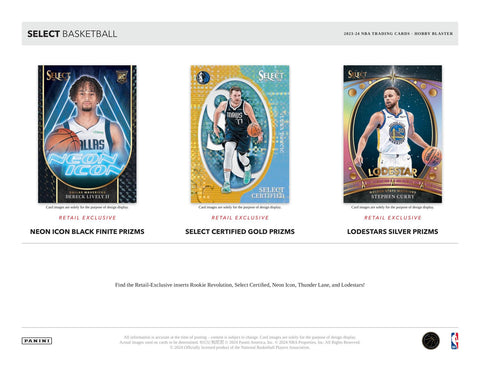 2023/24 Panini Select Basketball 6-Pack Hobby Blaster (Green Prizms)