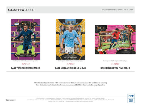 2023/24 Panini Select FIFA Soccer 6-Pack Blaster