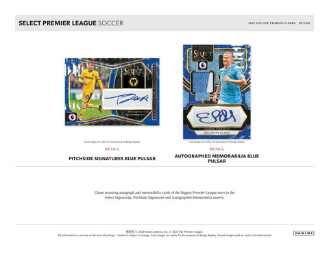 2023/24 Panini Select Premier League EPL Soccer 6-Pack Blaster