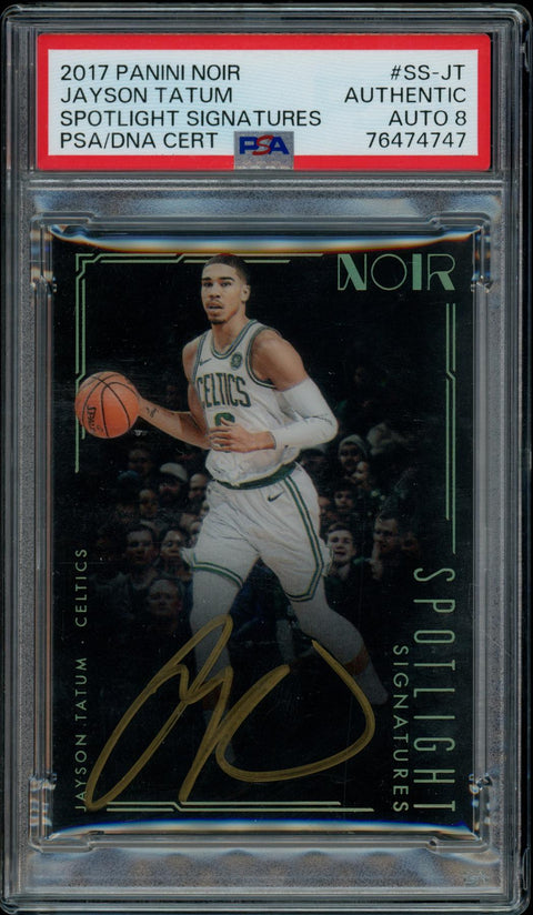 2023/24 Hit Parade Basketball Autographed Platinum Edition Series 7 Hobby - Jayson Tatum