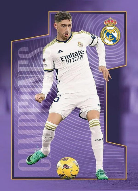 2023/24 Panini Real Madrid Tribute Three-Time Champion Soccer Hobby
