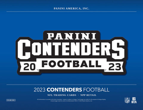 2023 Panini Contenders Football 5-Pack Hobby Blaster (Blue Parallels!)