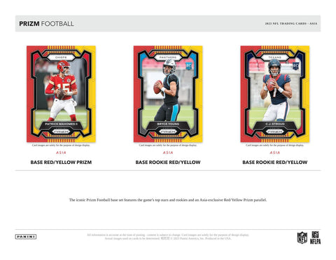 2023 Panini Prizm Football Asia