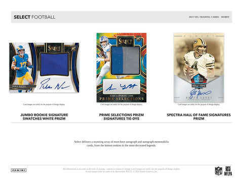 2023 Panini Select Football Hobby