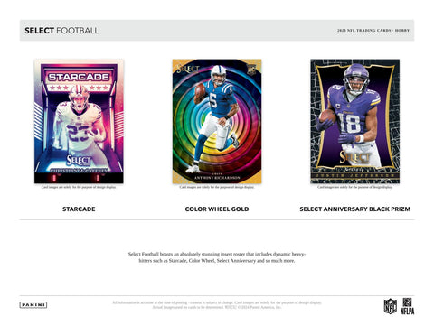 2023 Panini Select Football Hobby