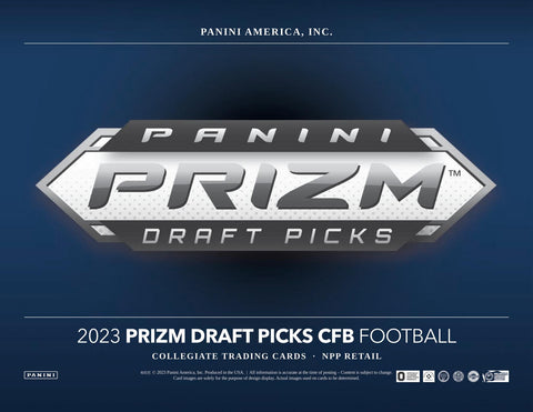 2023 Panini Prizm Draft Picks Football Blaster (Green Pulsar Parallels!)