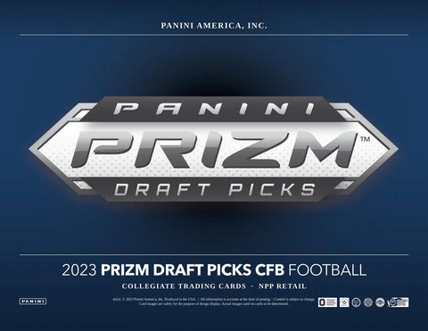 2023 Panini Prizm Draft Picks Football Mega