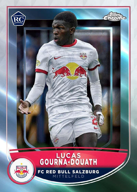 2023 Topps Chrome FC Red Bull Salzburg Soccer Hobby Set (Box) (25 Autos!)