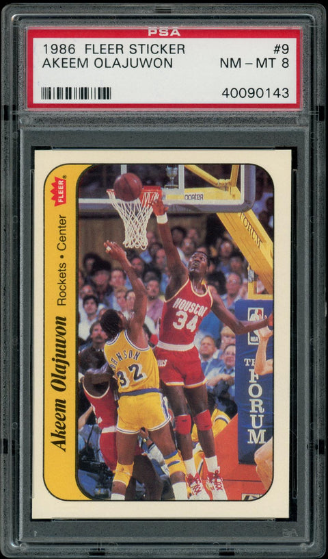 2024/25 Hit Parade Basketball Card 1986 Fleer Set Series 1 Hobby Box - PSA 8 Edition