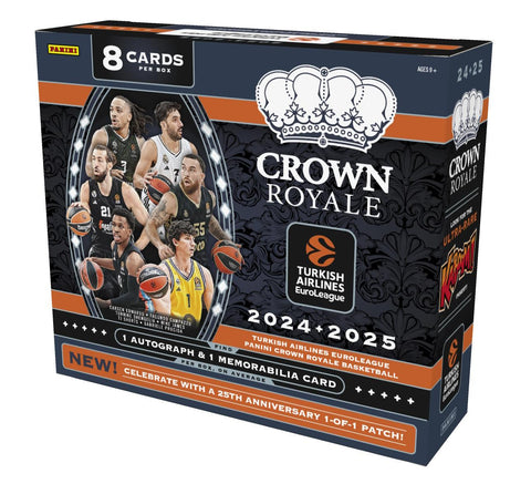 2024/25 Panini Turkish Airlines Euroleague Crown Royale Basketball Hobby