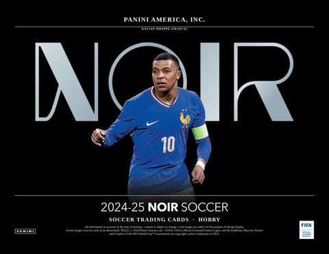 2024/25 Panini Noir Soccer Hobby 2024/25 Panini Noir Soccer Hobby Box
