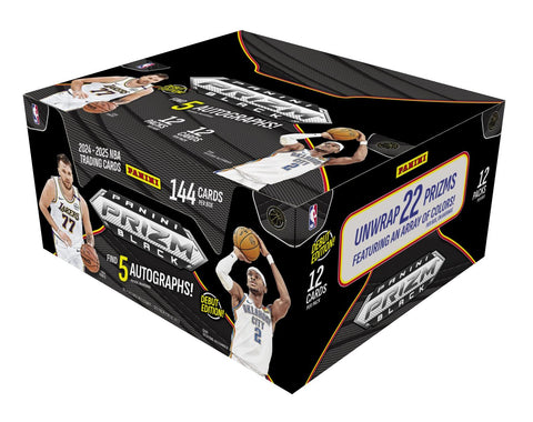 2024/25 Panini Prizm Black Basketball Hobby