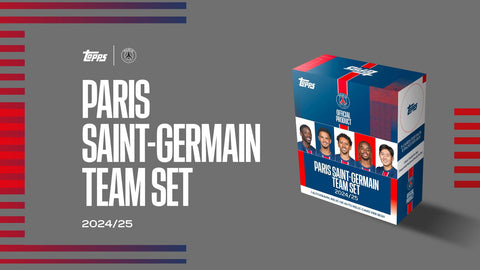 2024/25 Topps Paris Saint-Germain PSG Soccer Team