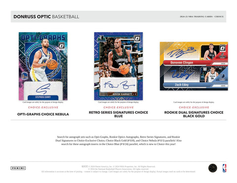 2024/25 Panini Donruss Optic Basketball Choice