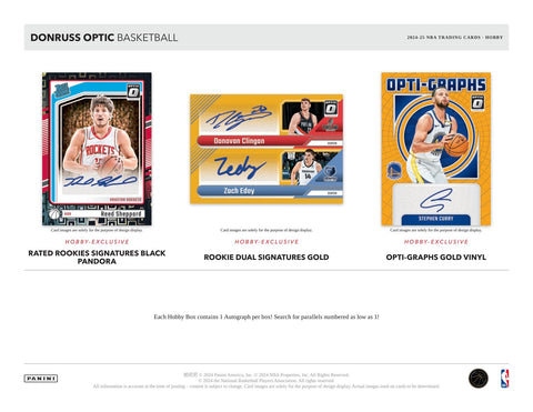 2024/25 Panini Donruss Optic Basketball Hobby