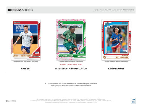 2024/25 Panini Donruss Soccer International Hobby